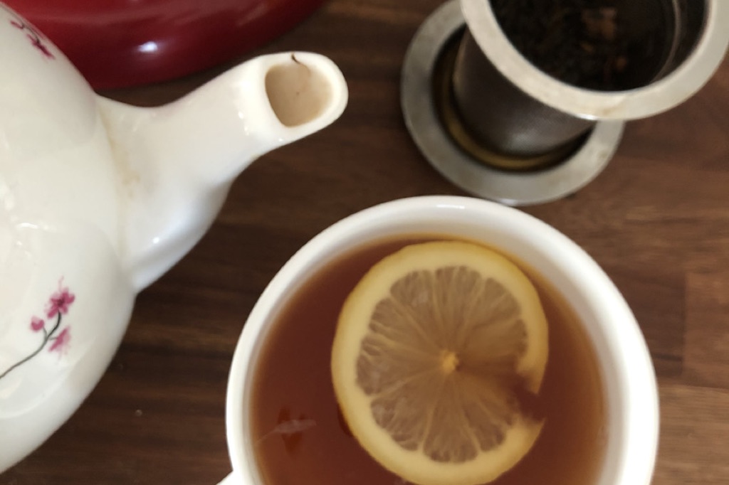 A good tea helps