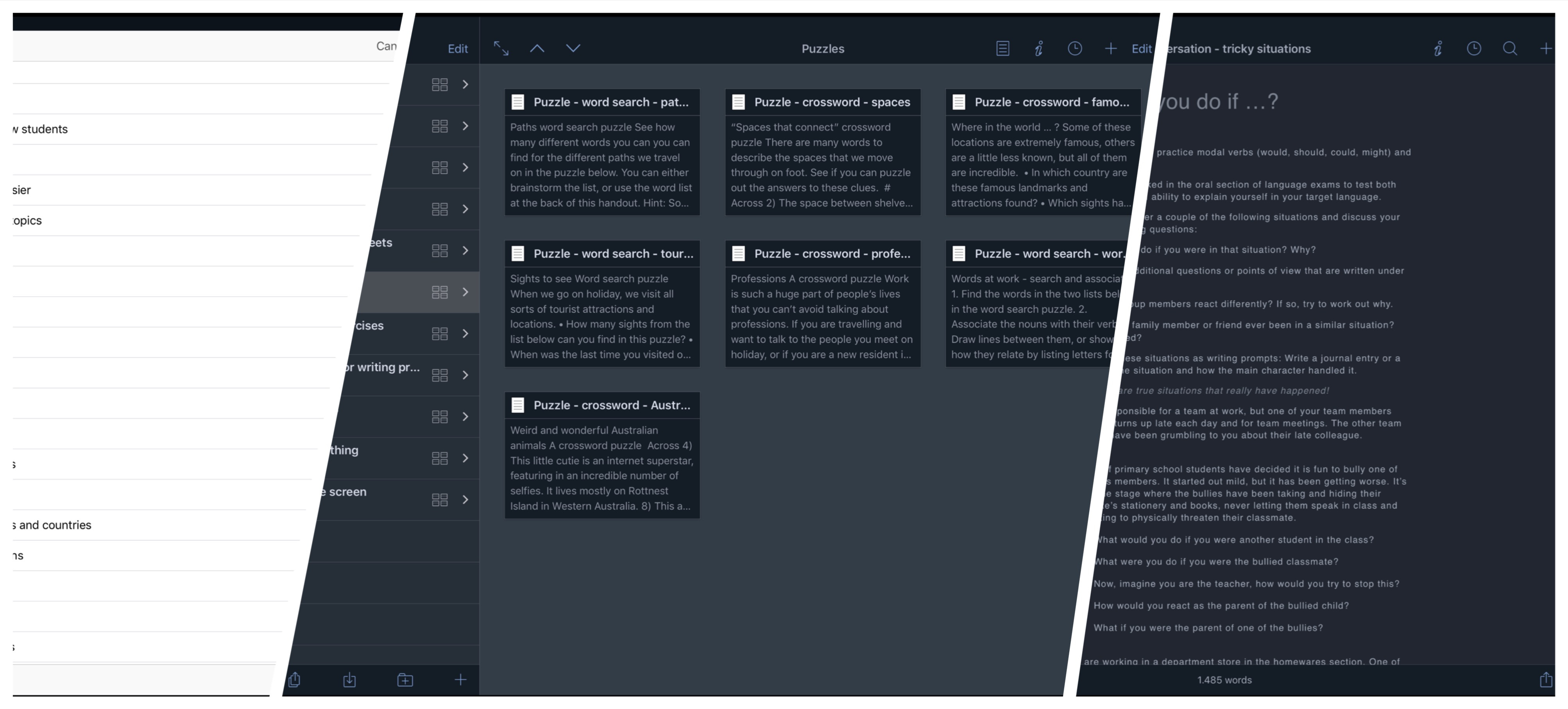 Scrivener is my writing tool of choice
