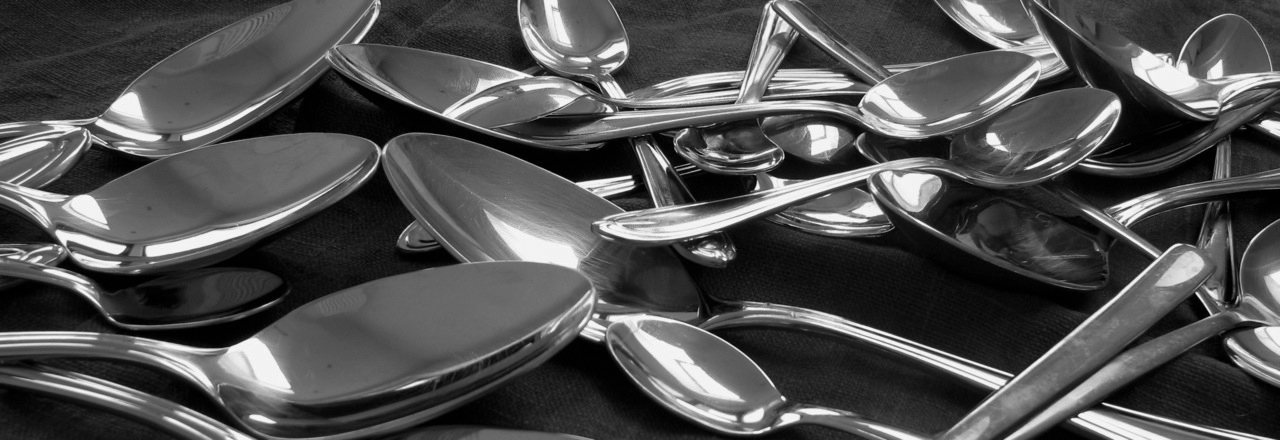 A collection of spoons for the spoonie theory - a way of pacing your life with chronic illness