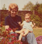 Anne with Helen, aged 1 (1976)