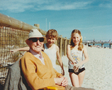 With Brett and Kym at the beach