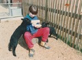 Laura with Hazel and Nutty