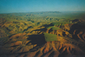 Wittenoom, Western Australia. Aerial view of Hamersley Range