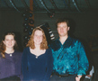Kym with the Cohens - music teachers at Wantirna High