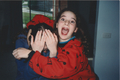 Kym with Kathleen Delaney (foster sister) in 1994