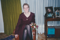 Kym before Stuart's wedding