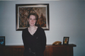 Kym before Stuart's wedding