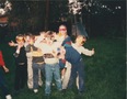 Brett's superhero birthday with friends