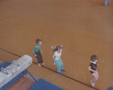 Brett at gymnastics in early primary school